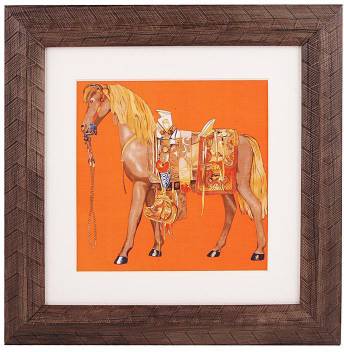 Classic Home Decors Beautiful Horse Art Print On Paper With White Mount Border Digital Reprint 10 Inch X 10 Inch Painting Price In India Buy Classic Home Decors Beautiful Horse Art