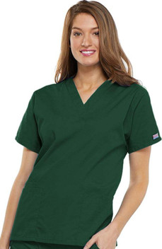 women's hunter green polo shirt