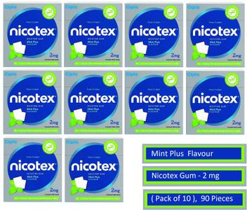 Nicotex Nicotine Gum 2 Mg Mint Plus Flavour Pack Of 10 Boxes 90 Pieces Gum Price In India Buy Nicotex Nicotine Gum 2 Mg Mint Plus Flavour Pack Of 10 Boxes Get info of suppliers, manufacturers, exporters, traders of custom embroidered patches for buying in india. flipkart