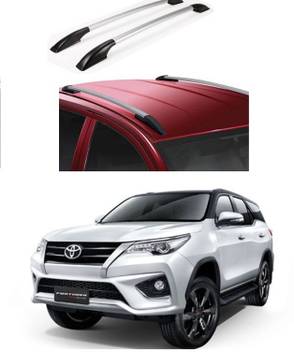 Prtek Car Stylish Drill Free Roof Rails Spoiler 0009 Chrome Toyota Fortuner Rear Garnish Price In India Buy Prtek Car Stylish Drill Free Roof Rails Spoiler 0009 Chrome Toyota Fortuner Rear