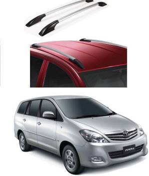 Prtek Car Stylish Drill Free Roof Rails Spoiler 0006 Chrome Toyota Innova Rear Garnish Price In India Buy Prtek Car Stylish Drill Free Roof Rails Spoiler 0006 Chrome Toyota Innova Rear