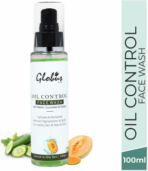 globus naturals pimple clear face wash