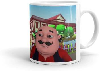 Gift4you Motu Patlu Cups For Kids Motu Patlu Coffee Cup And Cups Gifts Cartoons Cup And Milk Cup For Child Ceramic Sf258 Ceramic Coffee Mug Price In India