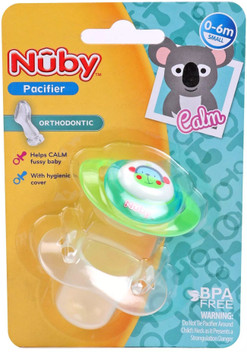 nuby pacifier animal