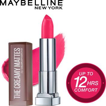 Maybelline New York Color Sensational Creamy Matte Lipstick Price In India Buy Maybelline New York Color Sensational Creamy Matte Lipstick Online In India Reviews Ratings Features Flipkart Com