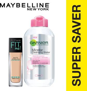 Maybelline New York Fit Me Matte Plus Poreless Liquid Foundation