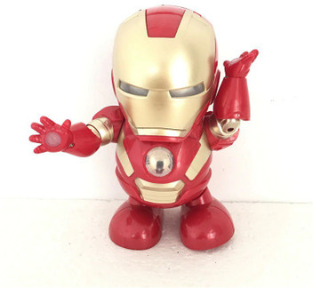 dancing robot iron man