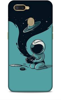 Wolfman Back Cover For Oppo A7 Cph1901 Cool Space Creative Design Printed Wolfman Flipkart Com