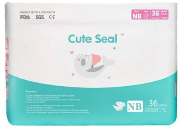 cute seal diapers
