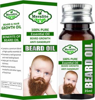 Meralite Smoothening Beard Growth Oil For Men Hair Oil Price In
