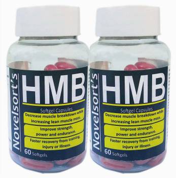 Novelsort Calcium Hmb 500mg For Increasing Lean Muscle Mass 120 Capsules Pack Of 2 Price In India Buy Novelsort Calcium Hmb 500mg For Increasing Lean Muscle Mass 120 Capsules