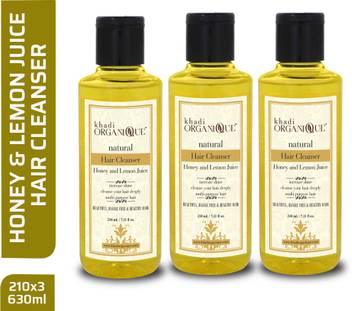 Khadi Organique Honey Lemon Juice Hair Shampoo Cleanser Price