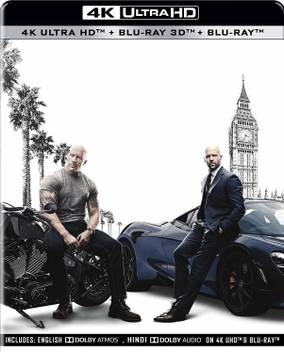 Fast Furious Presents Hobbs Shaw Steelbook 4k Uhd Blu Ray 3d Blu Ray 3 Disc Price In India Buy Fast Furious Presents Hobbs Shaw Steelbook 4k Uhd