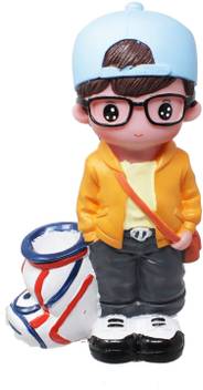 Tootpado Money Savings Piggy Bank For Kids Plastic Boy Shape Coin