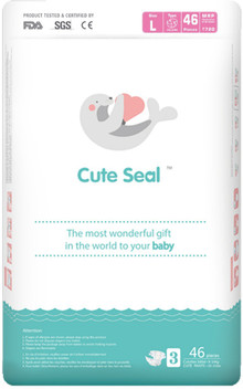 cute seal baby diapers