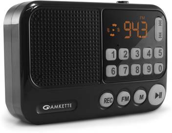 Amkette Pocket Fm Portable Multimedia Bluetooth Speaker With Voice Recorder Usb Sd Card And Clock Fm Radio Amkette Flipkart Com