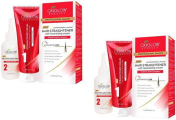 oxyglow hair straightener with neutralizing cream review