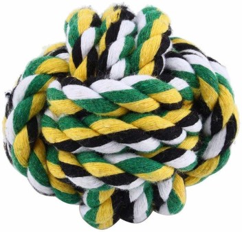 knotted cotton rope dog chew