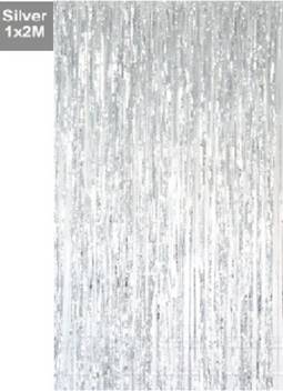 Balloons Festiko 2pcs Foil Curtains For Birthday Decoration Dinner Party Anniversary Bachelorette Baby Shower Wedding Party Decoration 1 2m Silver Price In India Buy Balloons Festiko 2pcs Foil Curtains For Birthday Decoration Dinner Party