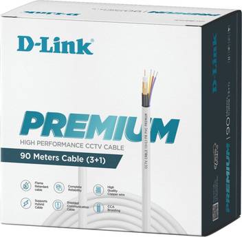 D Link For Cctv White 90 M Wire Price In India Buy D Link For Cctv White 90 M Wire Online At Flipkart Com
