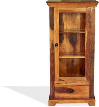 Kingwood Furniture Solid Wood Crockery Cabinet Price In India Buy Kingwood Furniture Solid Wood Crockery Cabinet Online At Flipkart Com
