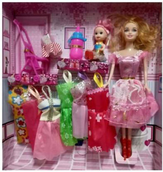 Barbie shop set telugu