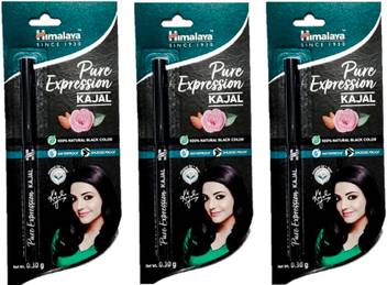 Himalaya Pure Expression Kajal Pack Of 3 Price In India Buy Himalaya Pure Expression Kajal Pack Of 3 Online In India Reviews Ratings Features Flipkart Com