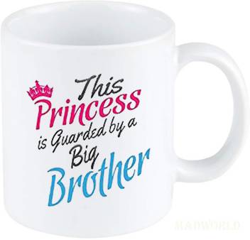Wallpaper Madworld Princess Quotes Printed Attractive Ceramic White Coffee Free