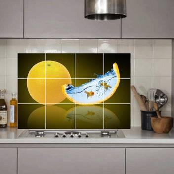 Crown Decals Medium Kitchen Sticker Sticker Price In India Flipkart