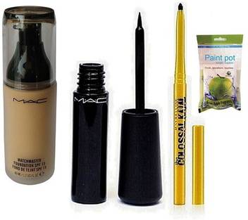 Paint Pot Napkin Liquid Eyeliner Kajal Foundation Price In India Buy Paint Pot Napkin Liquid Eyeliner Kajal Foundation Online At Flipkart Com Are you struggling to apply kajal perfectly? flipkart