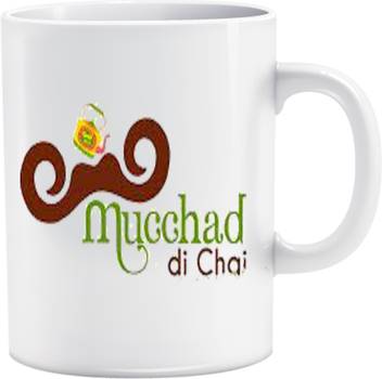 Nikhattu Mucchad Di Chai Cool Coffee S Tea Cup Drinkware Ceramic Mugs Love Quotes Coffee White
