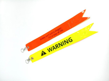 yellow luggage strap