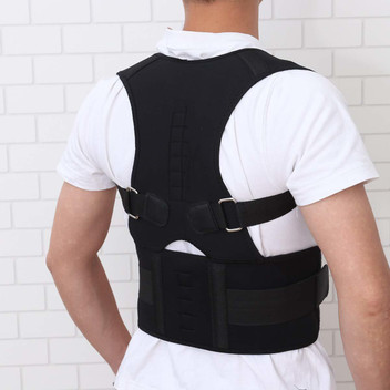 magnetic posture corrector back support belt