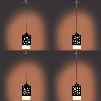 gojeeva wooden hanging lamp style hanging lamp creative wood pendant light lamp suitable for living room foyer bedroom hallway pendants pack of 4
