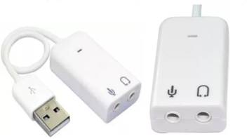 Shoponix White 7 1 Channel Usb Externallaptop Desktop Pc Notebook