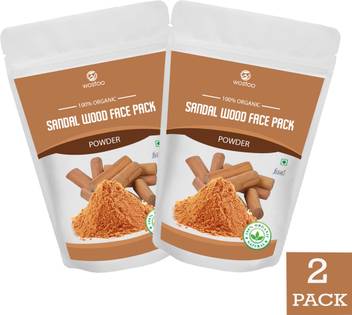 Wostoo Natural Sandalwood Powder For Face Pack Face Masks And For Natural White Skin Care Product 200g Pack Of 2 Price In India Buy Wostoo Natural Sandalwood Powder For Face Pack 1 teaspoon of sandalwood powder; online shopping