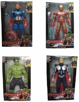 Yijun Avengers Hulk Captain America And Iron Man With Weapons Twist Avengers Hulk Captain America And Iron Man With Weapons Twist Buy Avengers Toys In India Shop For Yijun Products