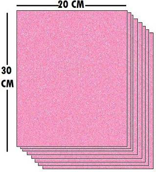 Definite Eva Foam Glitter Sheets A4 Size For Arts Crafts