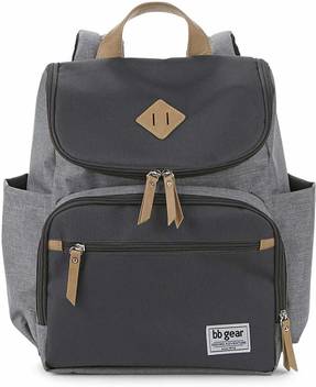 Baby Boom Bb Gear Diaper Bag Backpack Lightweight Roomy And Stylish Bookbag Top Opening Zip Top Simple Two Tone Neutral Design Grey Navy Cat 5627 Backpack Diaper Bag Buy Baby