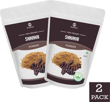 Wostoo Shikakai Natural Hair Cleanser Powder 200g Pack Of 2