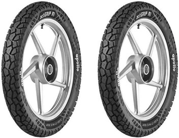 apollo two wheeler tubeless tyre price