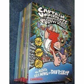 captain underpants box set