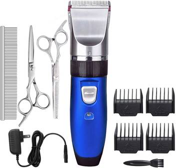 Petvogue Pv 101 Pv 114 Groomkit Blue Pet Hair Trimmer Price In