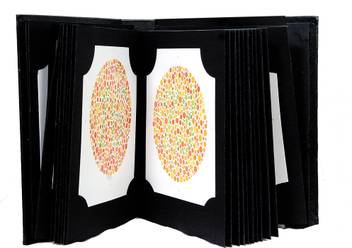 Ishihara Test Chart Book For Color Deficiency With 38 Plates