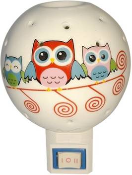 Chaklii Beautiful Ceramic Night Lamp Light For Bedroom Home And