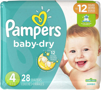 jumbo pampers size 4