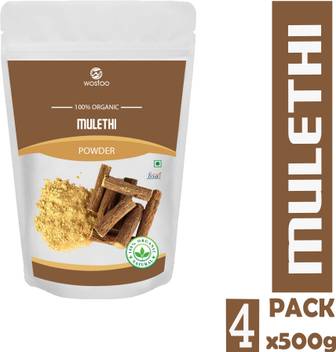 Wostoo Natural Licorice Root Powder Mulethi Hair Shine Hair Fall