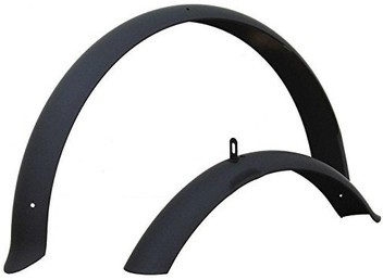 matte black bike fenders