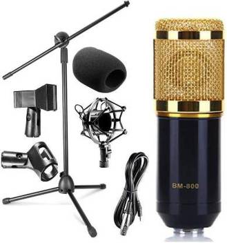 Dawnrays Ultra Sensitivity Recording Microphone Set Studio Mic Kit With Adjustable Mic Boom Scissor Arm Stand Shock Mount Xlr Cable Full Set Microphone Dawnrays Flipkart Com