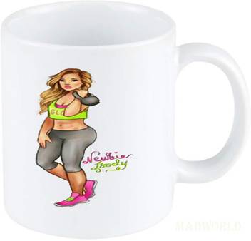 Madworld Gym Workout Best Attractive Quotes Image Printed Ceramic White Coffee Best Gift For Couple Friends Sister Birthday Family Festival Girlfriend Girlfriend Any Occasion Ceramic Coffee Mug Price In India Buy Madworld